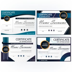 گواهی نامه طرح مدرن