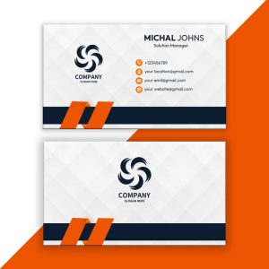 کارت ویزیت تجاری صنعتی