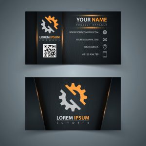 نمونه کارت ویزیت آماده صنعتی