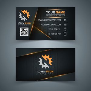 نمونه کارت ویزیت آماده صنعتی