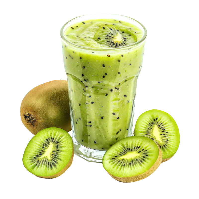 o031221 طرح لیوان آب میوه کیوی - تصویر 1
