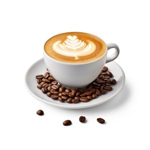 فایل لایه باز فنجان قهوه لاته 
