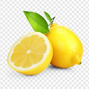 تصویر لایه باز لیمو ترش برش خورده