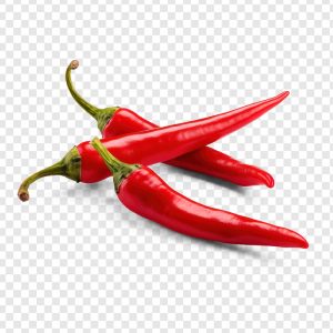 تصویر لایه باز فلفل قرمز