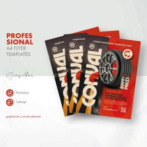 تراکت فروشگاه لاستیک