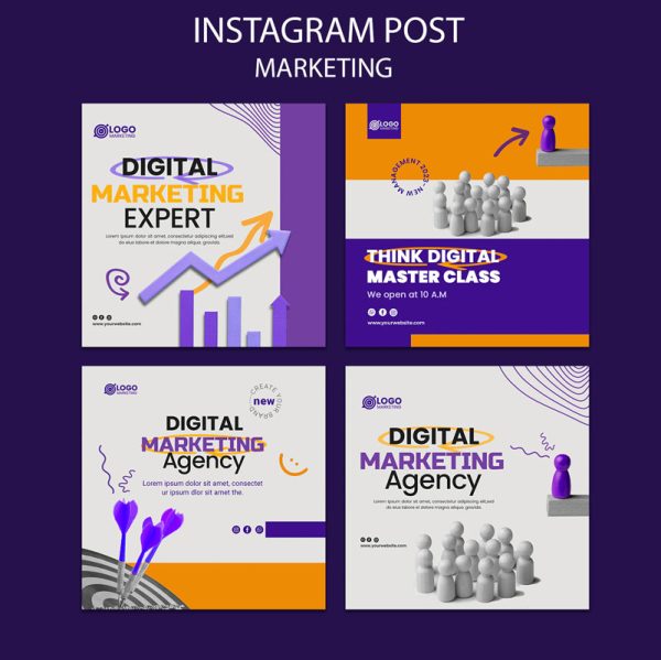 پست اینستاگرام دیجیتال مارکتینگ