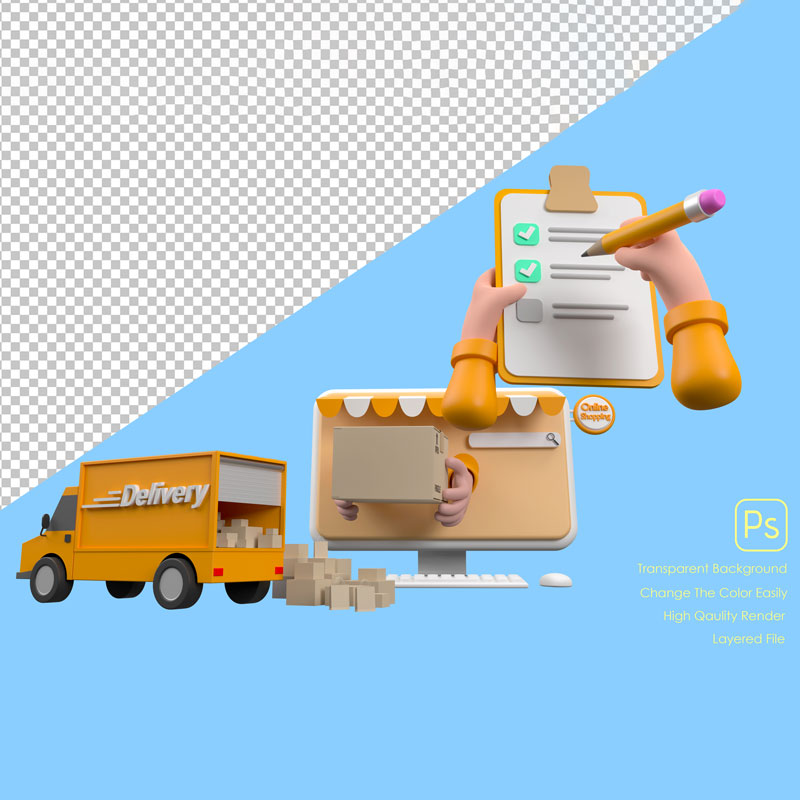 تصویر تحویل آنلاین شاپ تصویر تحویل آنلاین شاپ
