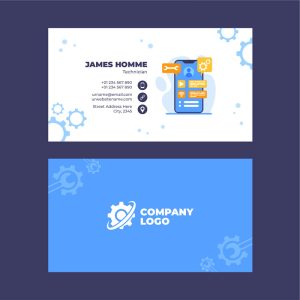 کارت ویزیت تعمیر موبایل