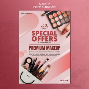 تراکت آماده لوازم آرایشی