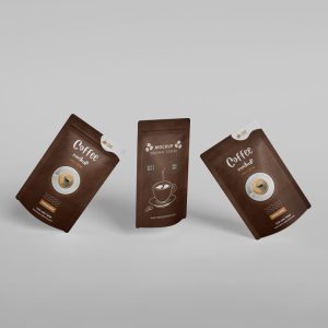 موکاپ پاکت بسته بندی زیپ