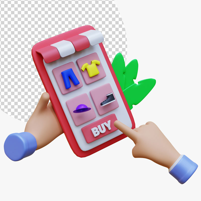 آبجکت خرید آنلاین با موبایل آبجکت خرید آنلاین با موبایل