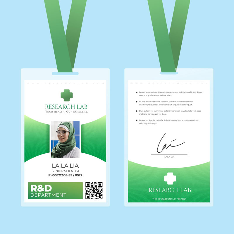 نمونه کارت آویز گردنی نمونه کارت آویز گردنی