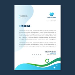 نمونه سربرگ نامه دندانپزشک