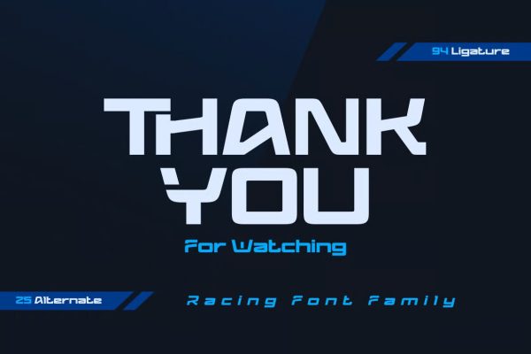فونت انگلیسی BAGIQU - تصویر 3