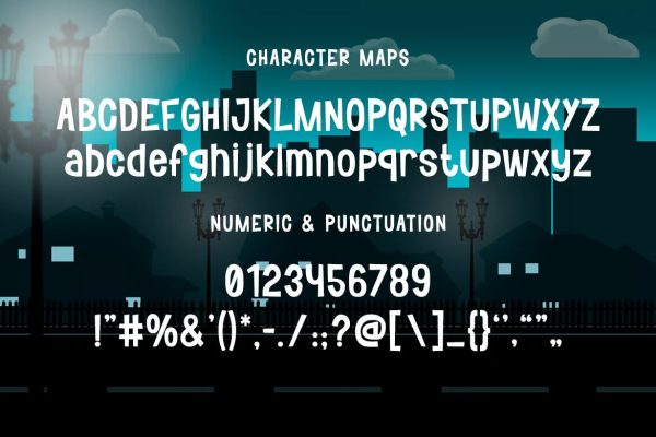 فونت انگلیسی Flicker - تصویر 3