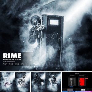 اکشن فتوشاپ Rime