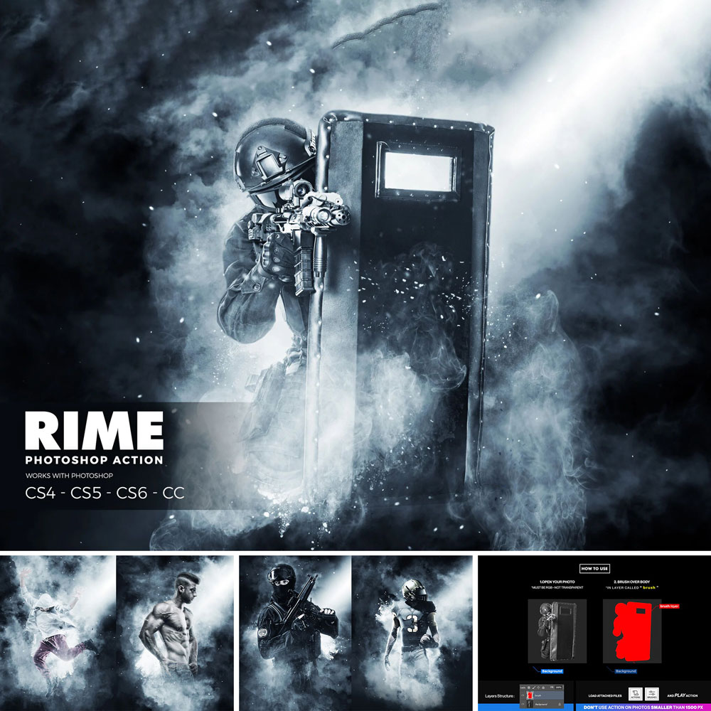 اکشن فتوشاپ Rime اکشن فتوشاپ Rime