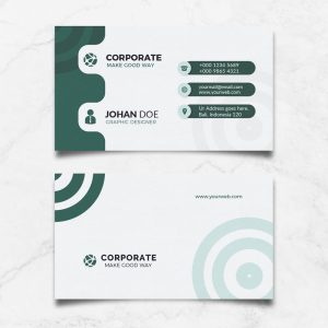 کارت ویزیت کلاسیک شرکتی