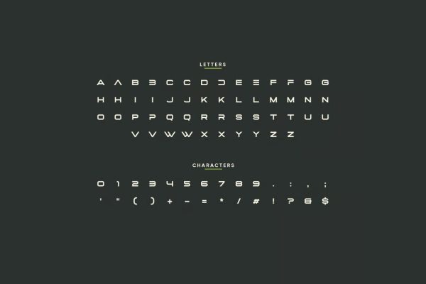 فونت انگلیسی punoer - تصویر 2