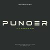 فونت انگلیسی punoer