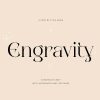فونت انگلیسی engravity