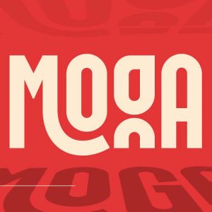 فونت انگلیسی moga