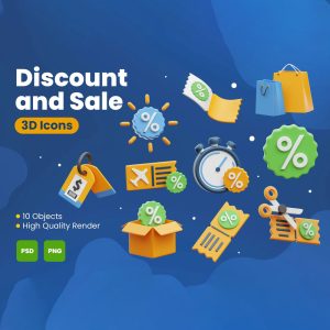 مجموعه آیکون تخفیف و حراج