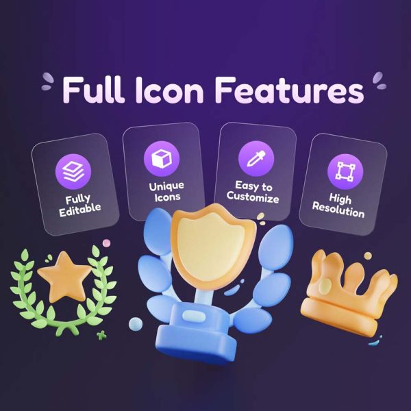 مجموعه آبجکت پاداش بازی - تصویر 2