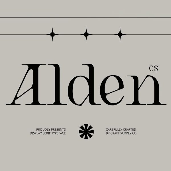فونت انگلیسی CS Alden - تصویر 6