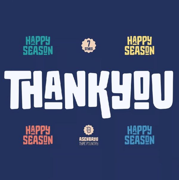 فونت انگلیسی Happy Season - تصویر 12