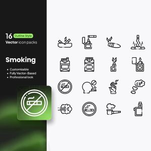 باندل آیکون دخانیات