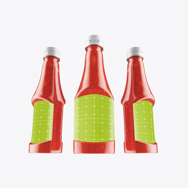 طرح موکاپ بطری سس - تصویر 6