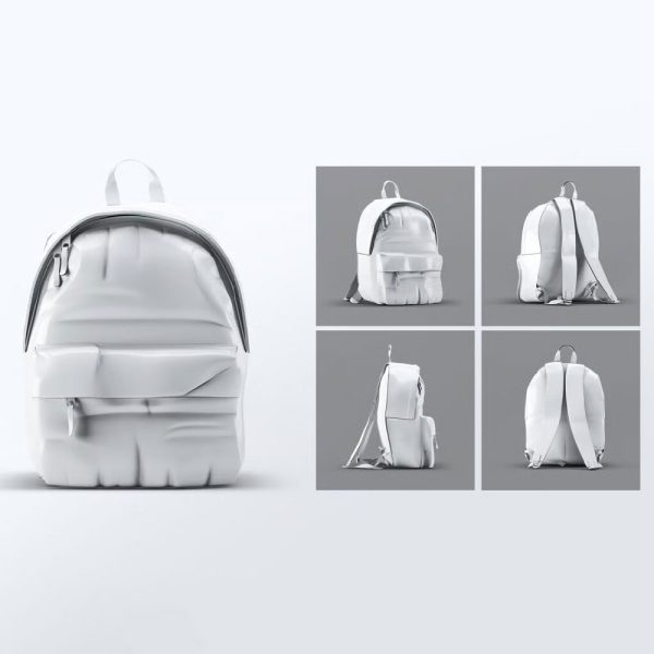 موکاپ کوله پشتی مدرسه - تصویر 5