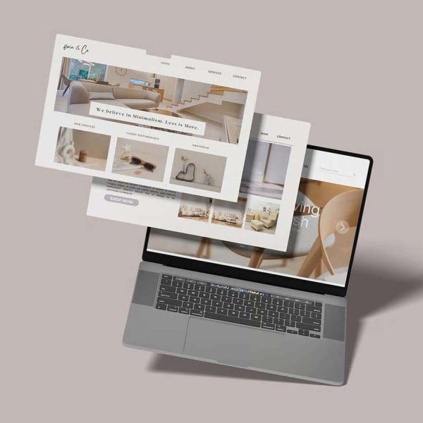 موکاپ اسکرین لپتاپ - تصویر 2