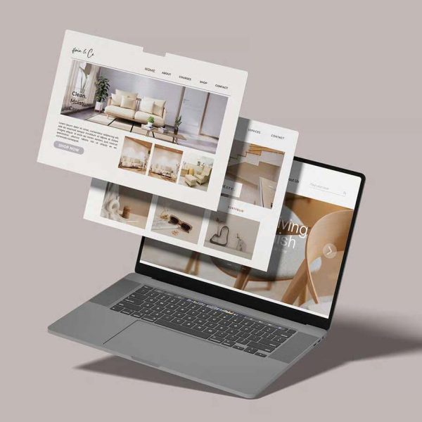 موکاپ اسکرین لپتاپ - تصویر 5
