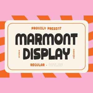 فونت انگلیسی marmont
