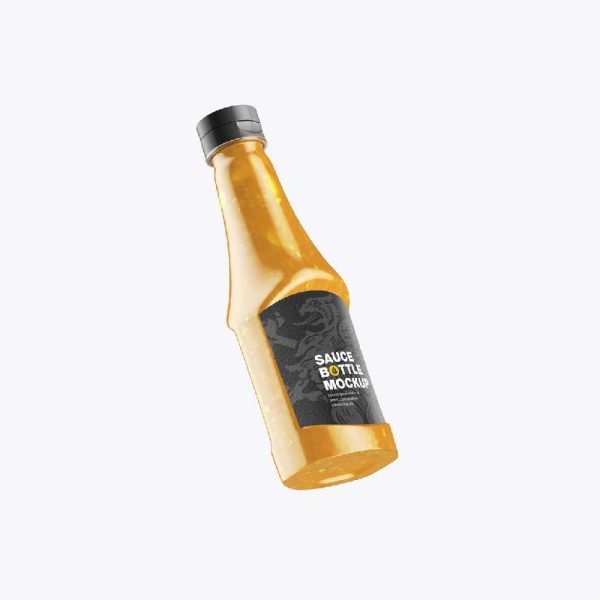 طرح موکاپ بطری سس - تصویر 11