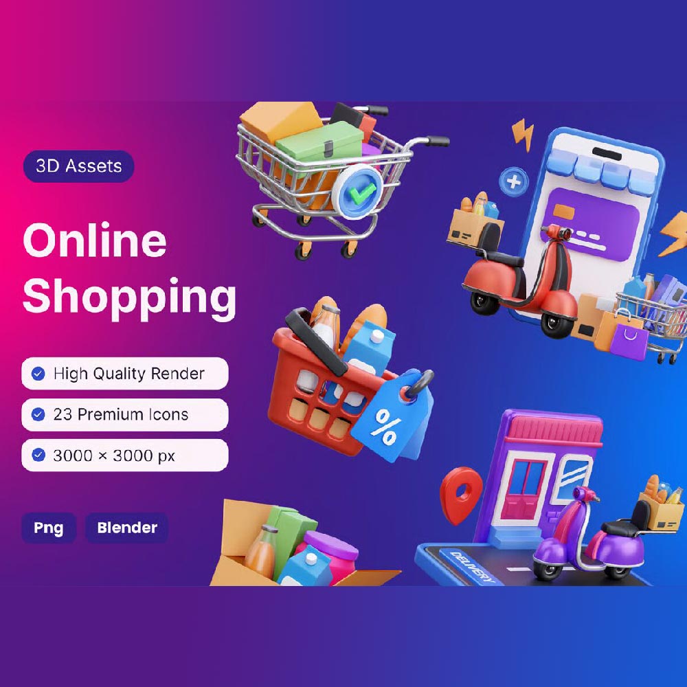 باندل آبجکت 3D آنلاین شاپ باندل آبجکت 3D آنلاین شاپ