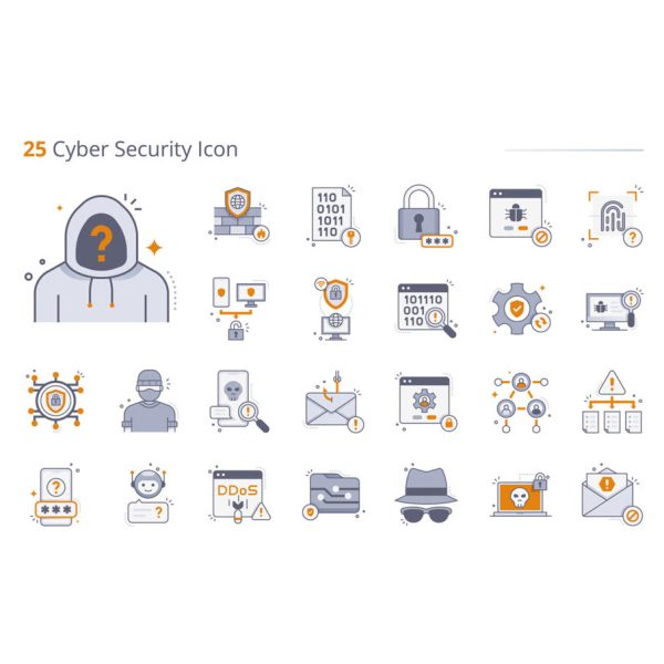 باندل آیکون امنیت سایبری - تصویر 2