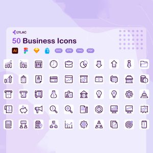 50 آیکون بیزنس
