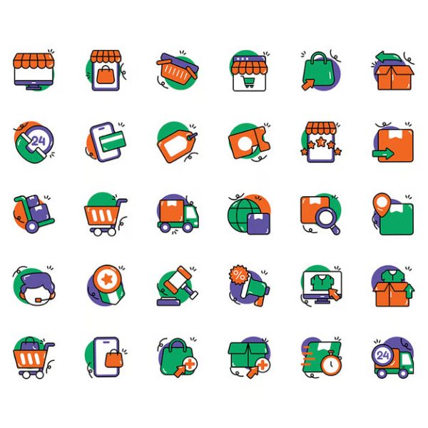 باندل آیکون فروشگاه اینترنتی - Image 2