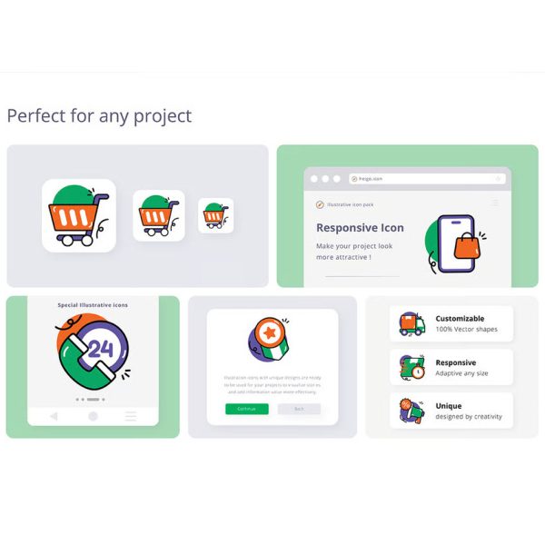 باندل آیکون فروشگاه اینترنتی - Image 4