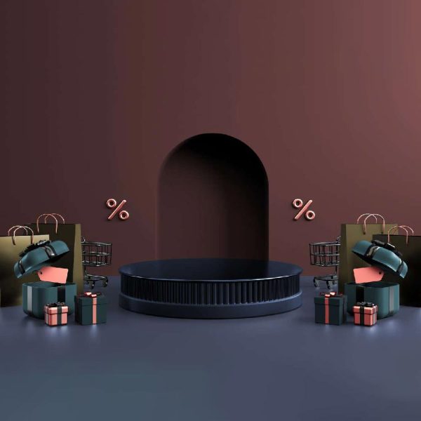 طرح پودیوم محصول بلک فرایدی - تصویر 3