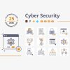 باندل آیکون امنیت سایبری