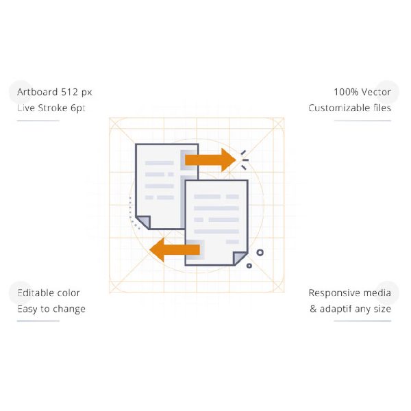 باندل آیکون فایل و داکیومنت - تصویر 3