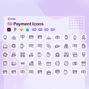 50 آیکون پرداخت آنلاین