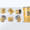 طرح موکاپ سطل رنگ