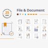 باندل آیکون فایل و داکیومنت