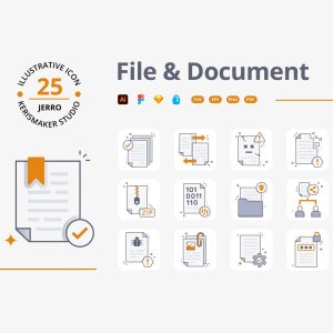 باندل آیکون فایل و داکیومنت