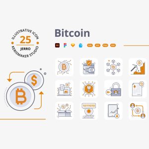 باندل آیکون بیت کوین
